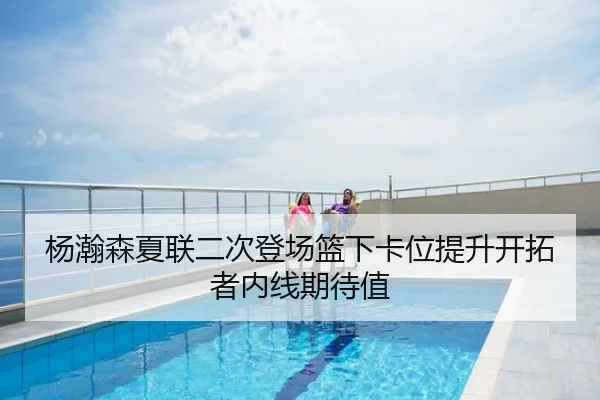 杨瀚森夏联二次登场篮下卡位提升开拓者内线期待值